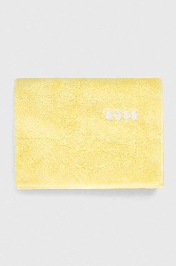 BOSS mały ręcznik bawełniany PLAIN 50 x 70 cm 1011522 żółty AA00