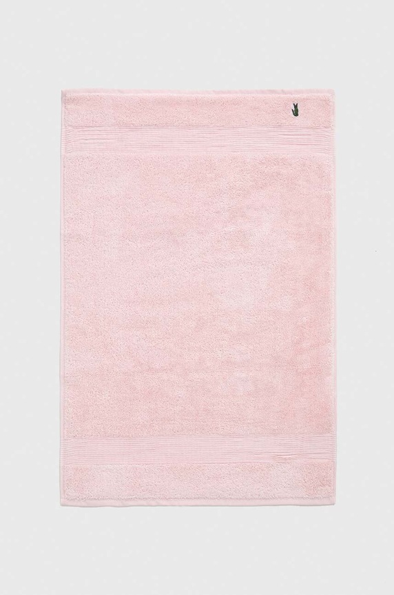 Lacoste törölköző 50 x 70 cm rózsaszín 972198