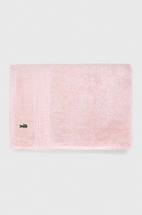 Lacoste törölköző 50 x 70 cm 972198 rózsaszín AA00