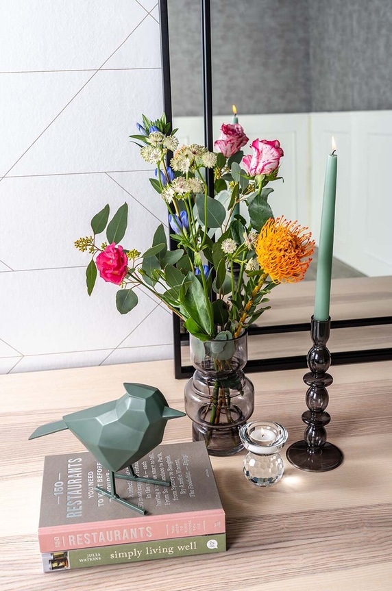 Present Time sfesnic decorativ negru PT3638BK