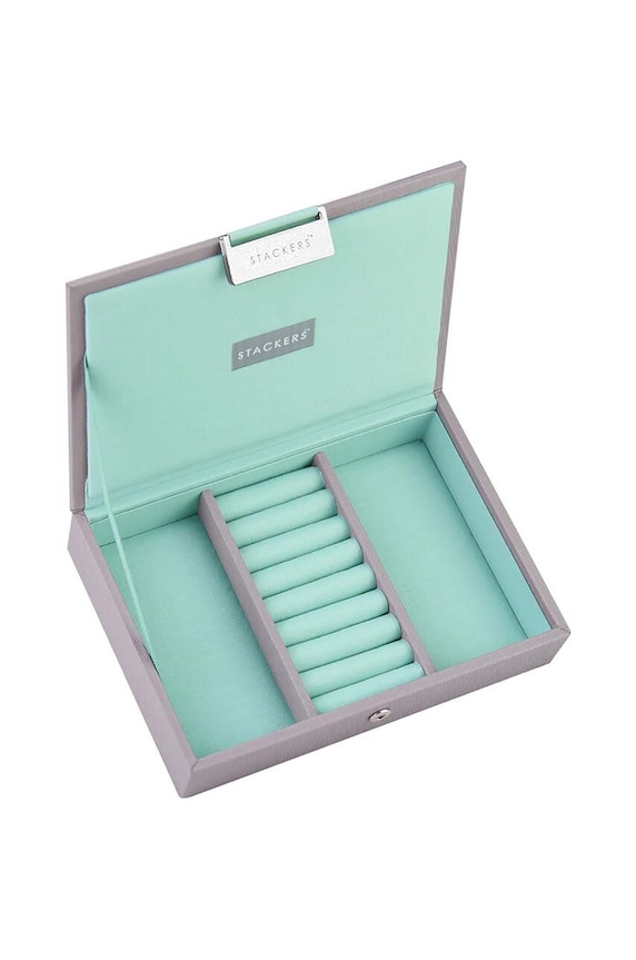 Škatla za nakit Stackers siva 73533