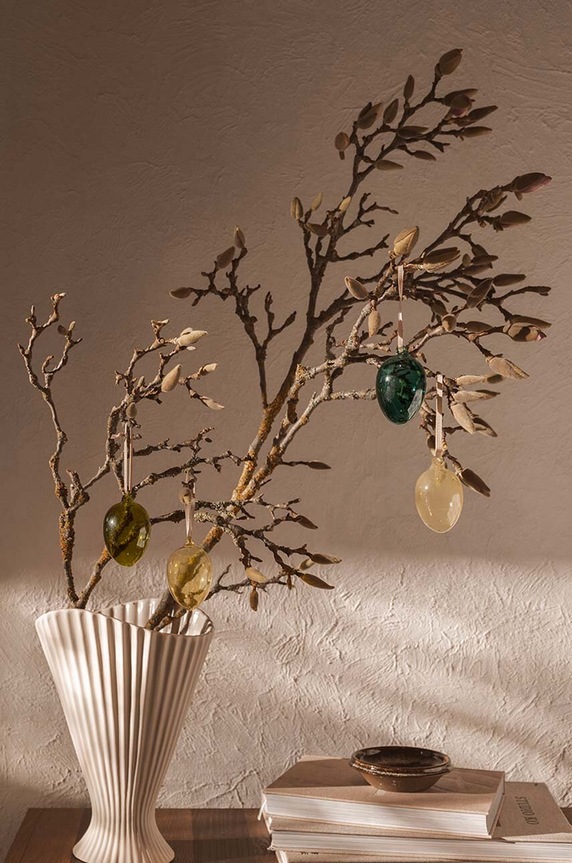 Lifestyle Ferm Living dekoracje świąteczne Glass Easter Eggs 4-pack 1104266761 multicolor