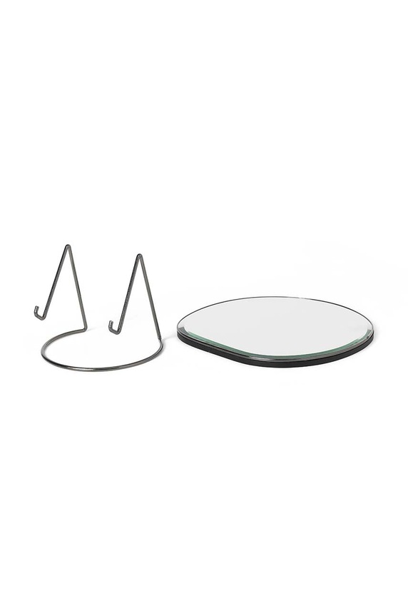 Stojace zrkadlo ferm LIVING Pond 1104263764 čierna AA00