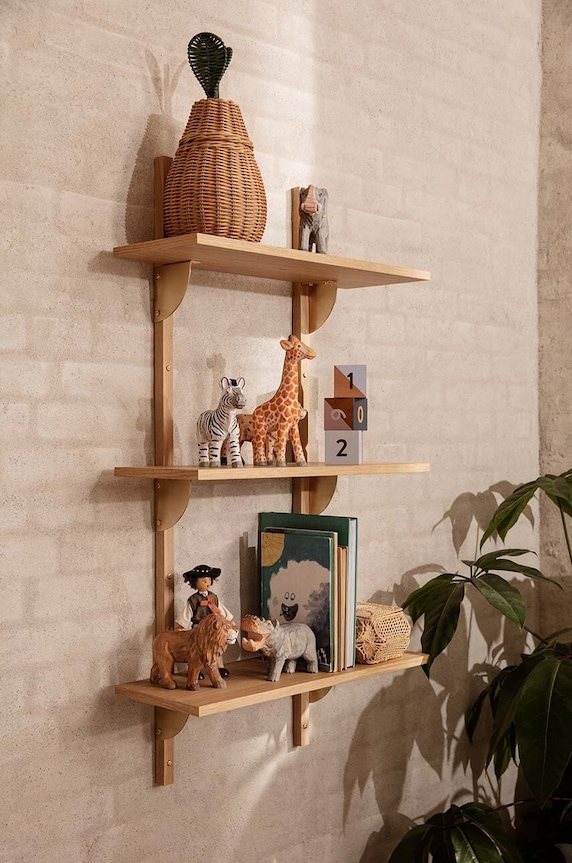 Salotto e camera ferm LIVING cestino portaoggetti Pear Braided Storage 100173206 beige