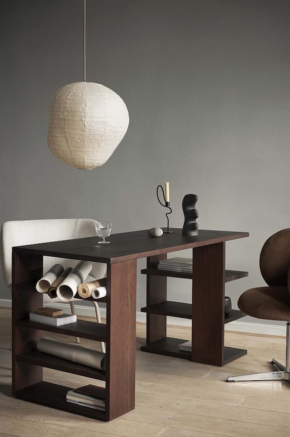 Декоративен свещник ferm LIVING Valse 1104268152 черен