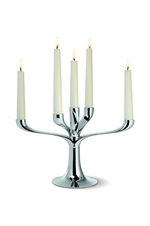 Декоративний свічник Philippi Candelabra сірий P123167
