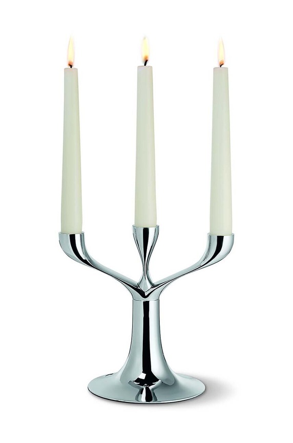 Декоративний свічник Philippi Candelabra сірий P123167