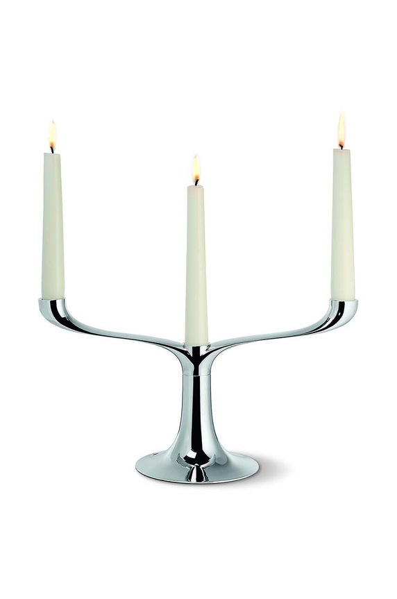 Декоративний свічник Philippi Candelabra P123167 сірий