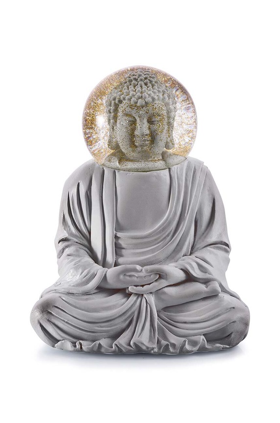 Dekorácia Donkey The Buddha sivá 330477