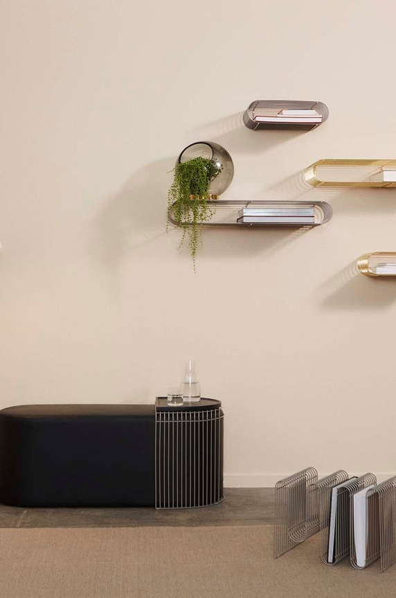 Stolić za kavu AYTM Curva 506460044082 siva AA00