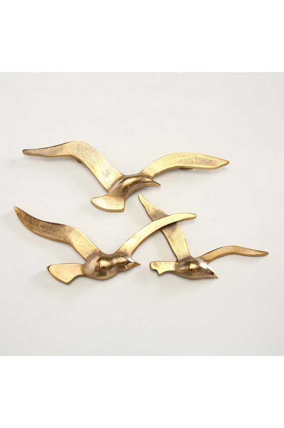 Zidni ukras Boltze Birdy 2-pack 1011623 zlatna AA00