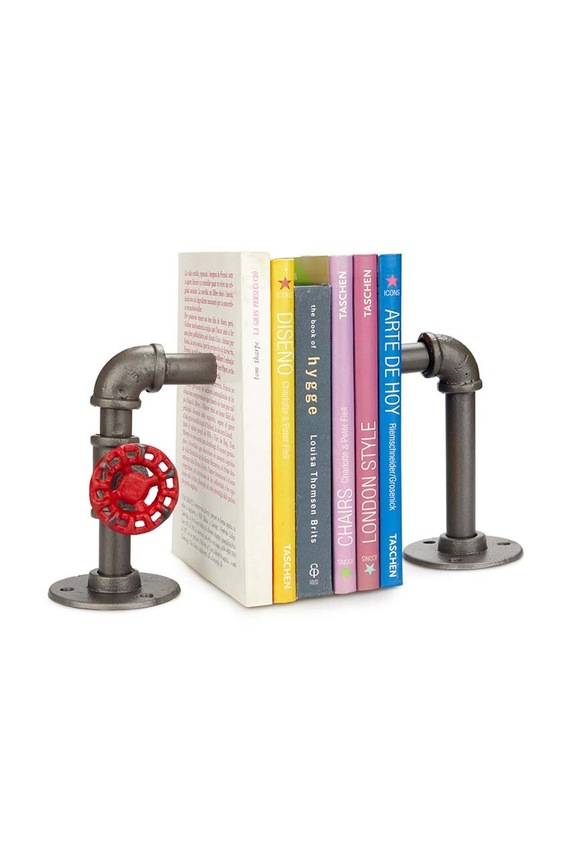 Salon i sypialnia Balvi podpórka do książek Pipeline 2-pack 27708 multicolor