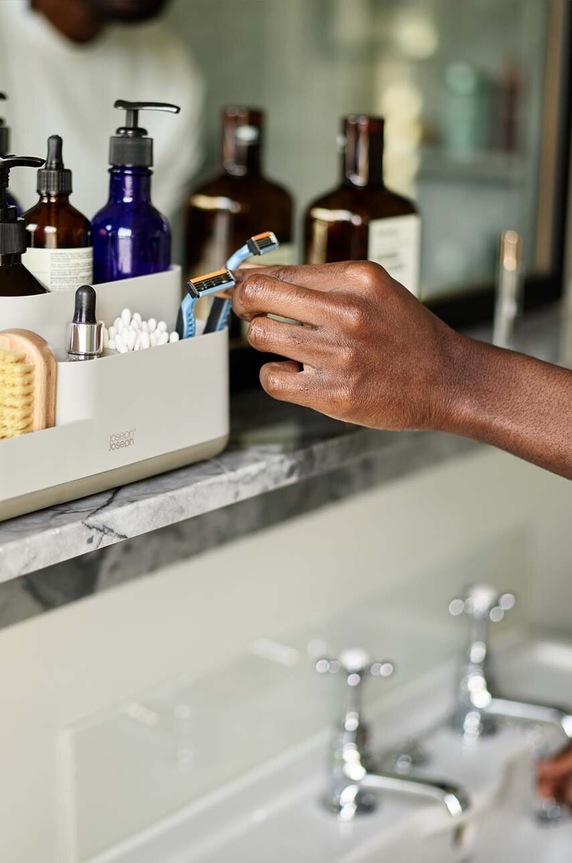 Joseph Joseph organizer da bagno EasyStore™ 70576 beige