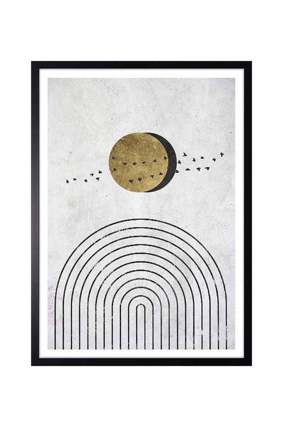 Nástěnná dekorace v rámu 53 x 73 cm vícebarevná 15.41.201.6063