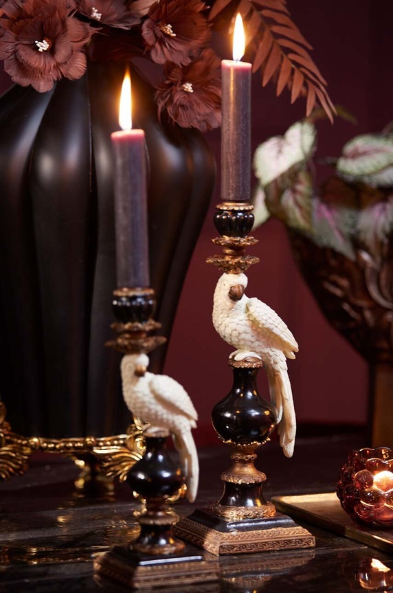 Dekorativen svečnik Light & Living Nyas pisana 6045343