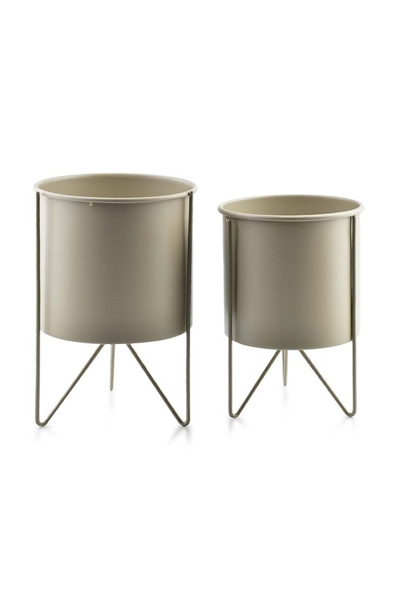 Γλάστρα με πλαίσιο Affek Design Swan 18 x 26 / 16 x 23 cm 2-pack μπεζ HTOP7389.PROM