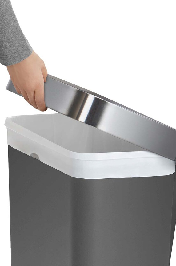 Koš za smeće Simplehuman Liner Pocket 45 L siva CW1386CB