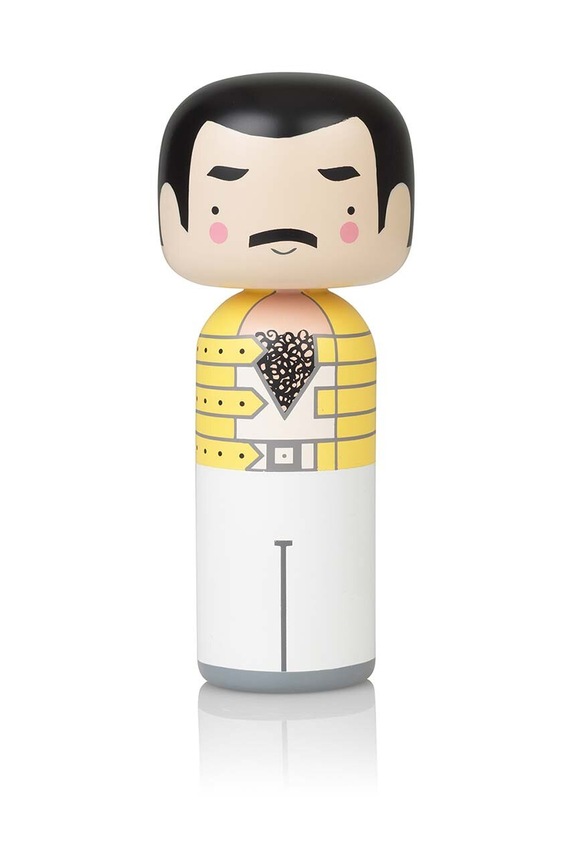 Lucie Kaas lalka kokeshi Freddie multicolor SI02FR