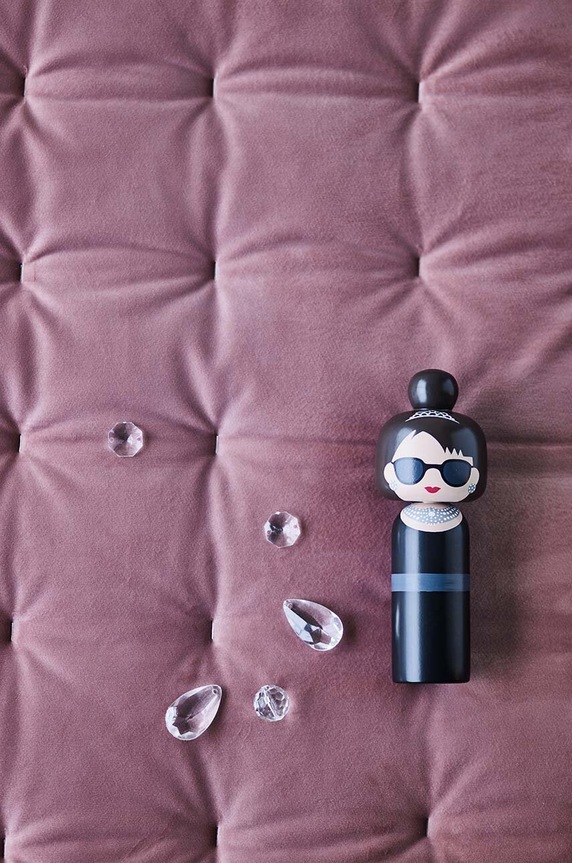 Lifestyle Lucie Kaas papusa kokeshi Audrey SI01AU multicolor