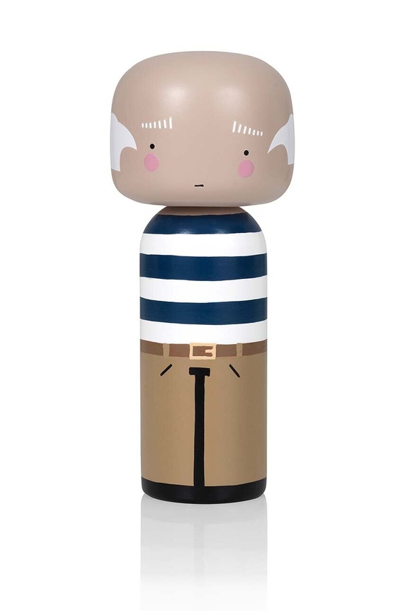 Lucie Kaas papusa kokeshi Pablo multicolor SI02PA