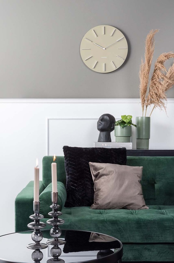 Present Time sfesnic decorativ negru PT3635BK