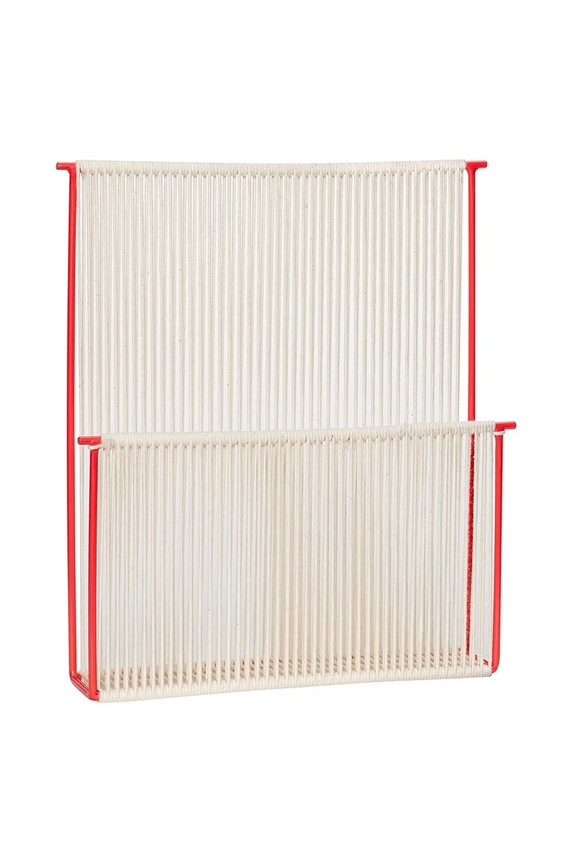 Hübsch mensola String Wall Magazine Holder multicolore 021420