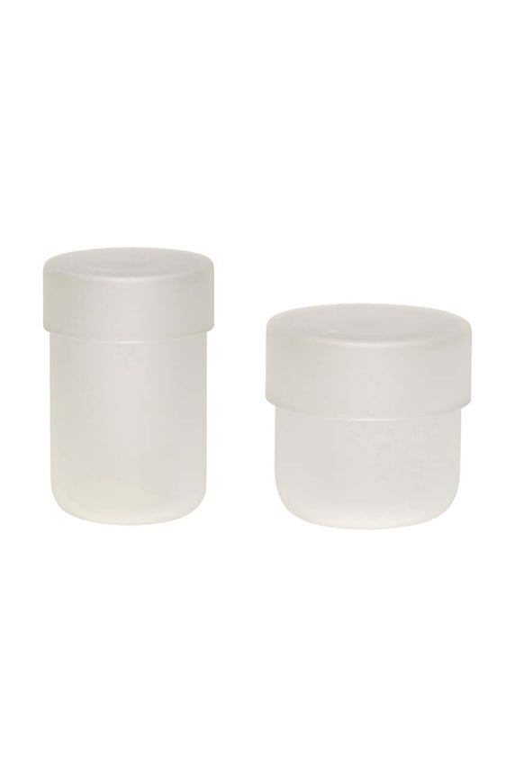 Hübsch recipient cu capac Pop 2-pack alb 660906
