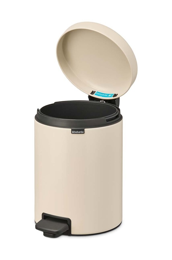 Κάδος σκουπιδιών Brabantia NewIcon 5 L 149900. μπεζ