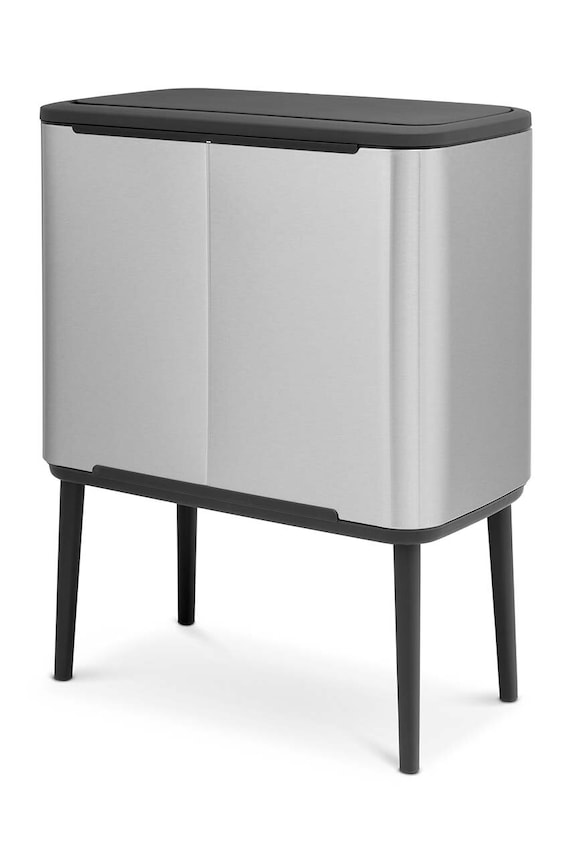 Baie Brabantia cos de gunoi Bo Touch 36 L 315848 gri
