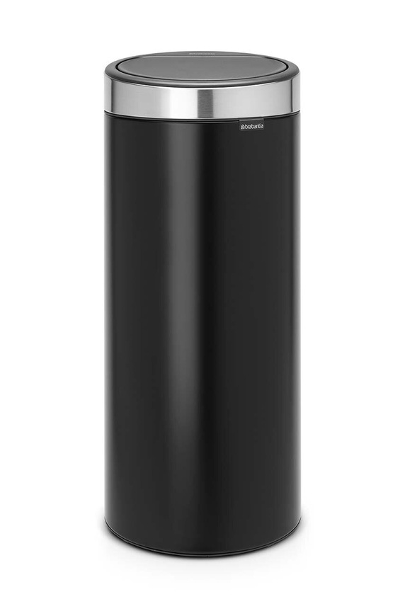Brabantia kosz na śmieci Touch Bin New 30 L czarny 115448