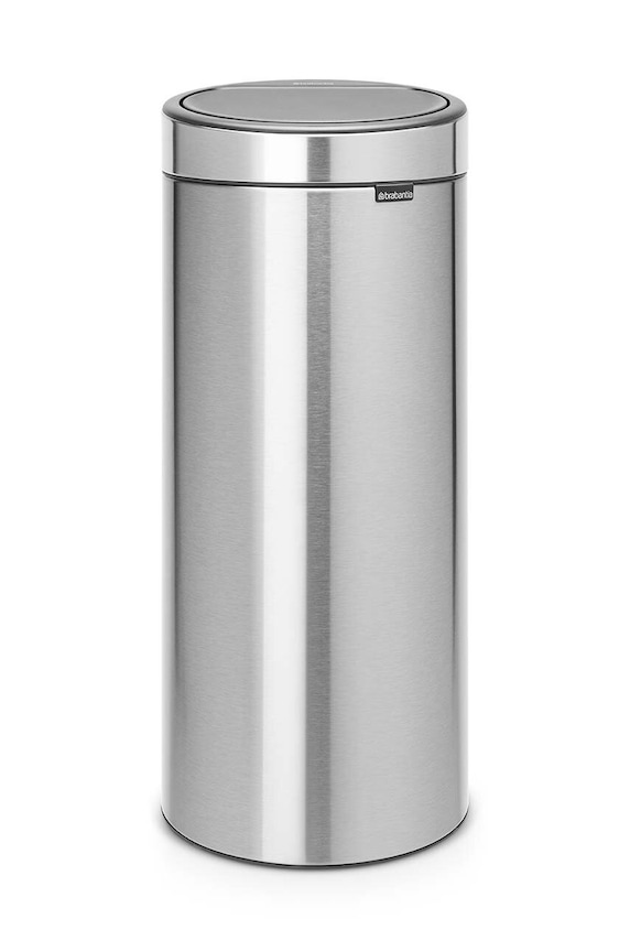 Koš za smeće Brabantia Touch Bin New 30 L siva 115462