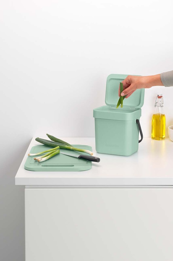 Κάδος σκουπιδιών Brabantia Sort & Go 3 L πράσινο 211683
