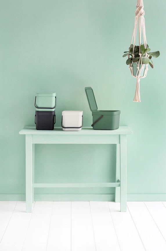Brabantia kosz na śmieci Sort & Go 6 L zielony 211768