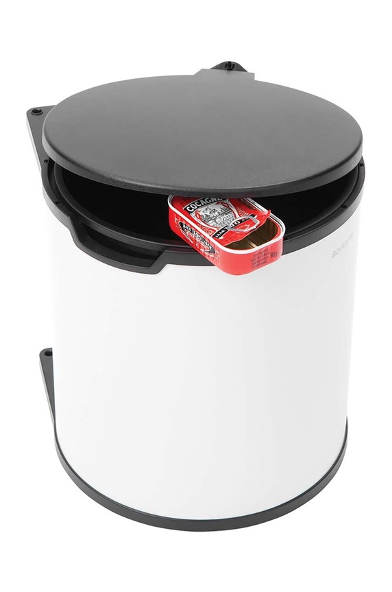 Kuchnia i bar Brabantia kosz szafkowy na śmieci 15 L 428081 biały