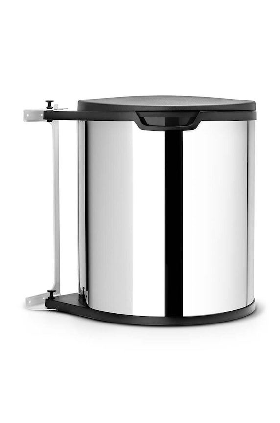 Brabantia kosz szafkowy na śmieci 15 L szary 418181