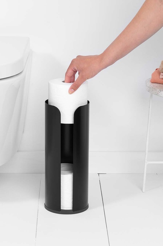 Držalo za toaletni papir Brabantia ReNew 280504 črna