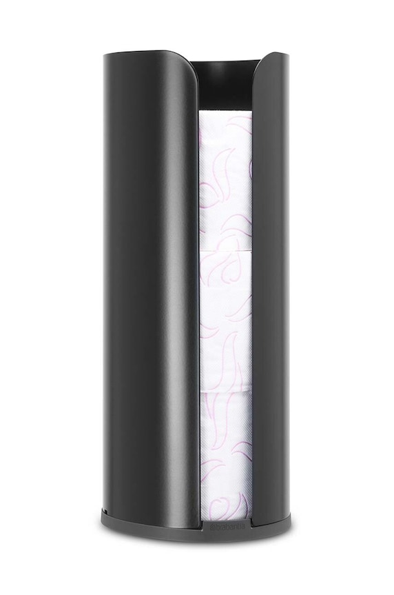 Držalo za toaletni papir Brabantia ReNew 280504 črna AA00