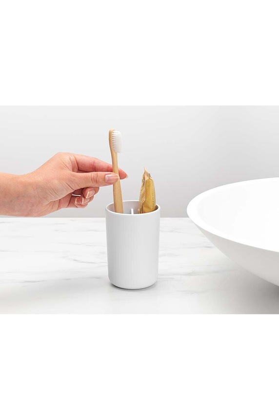 Brabantia kubek na szczoteczki ReNew 280306 biały