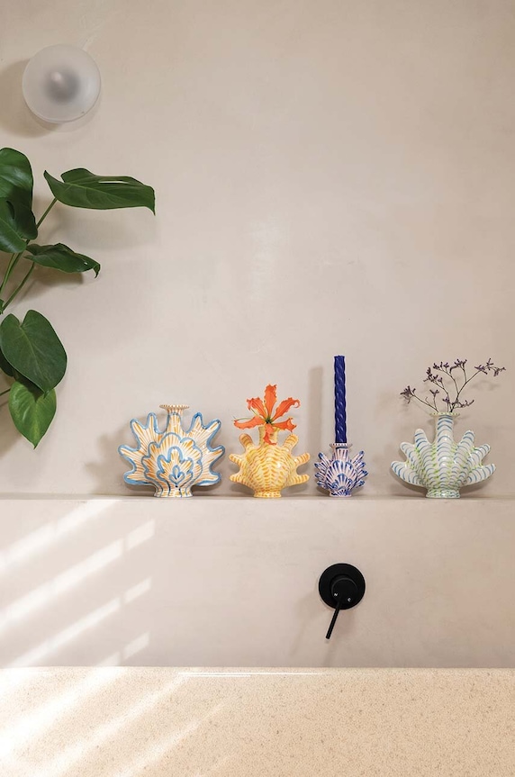 Salotto e camera &k amsterdam candeliere decorativo Shellegance Small 2828.07 multicolore