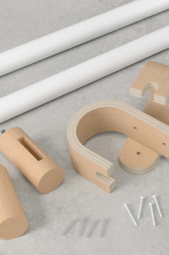 Karniša Umbra Bellwood Curtain Rod 1019395.668 šarena