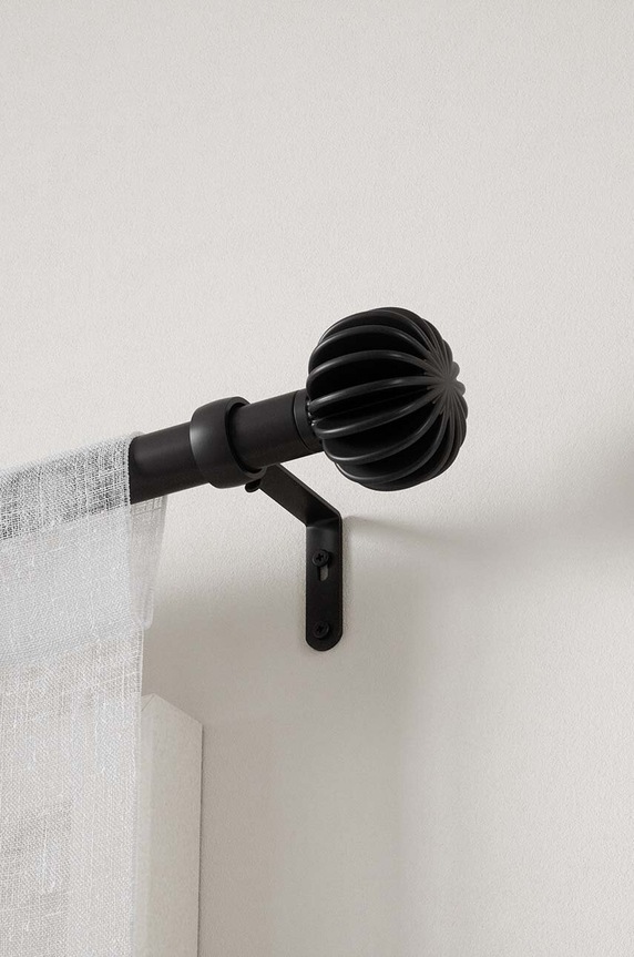 Living și dormitor Umbra tijă de perdea Finn Curtain Rod 1018330.038 negru