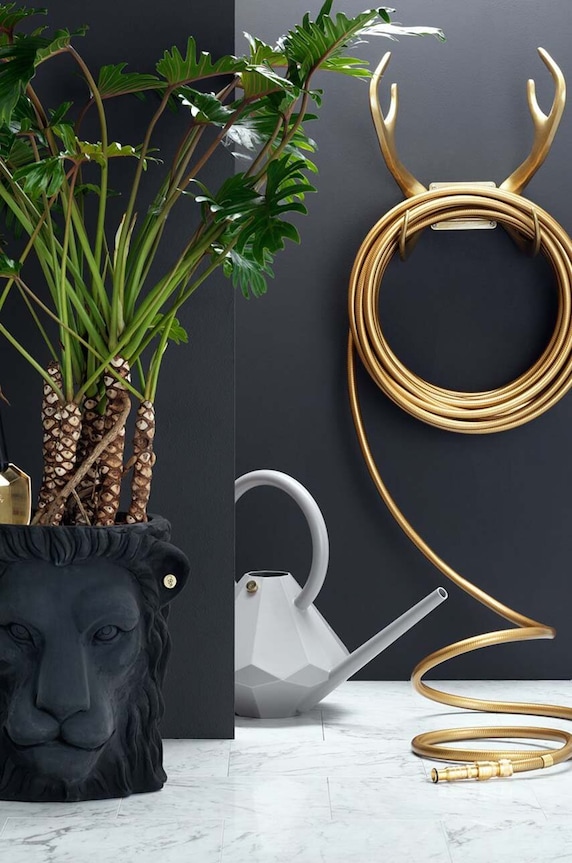 Garden Glory uchwyt na węża ogrodowego Reindeer Gold 31.GG zielony AA00