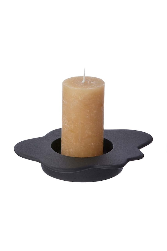 Cozy Living dekoratív gyertyatartó Disree Candle Holder 8416 fekete AA00