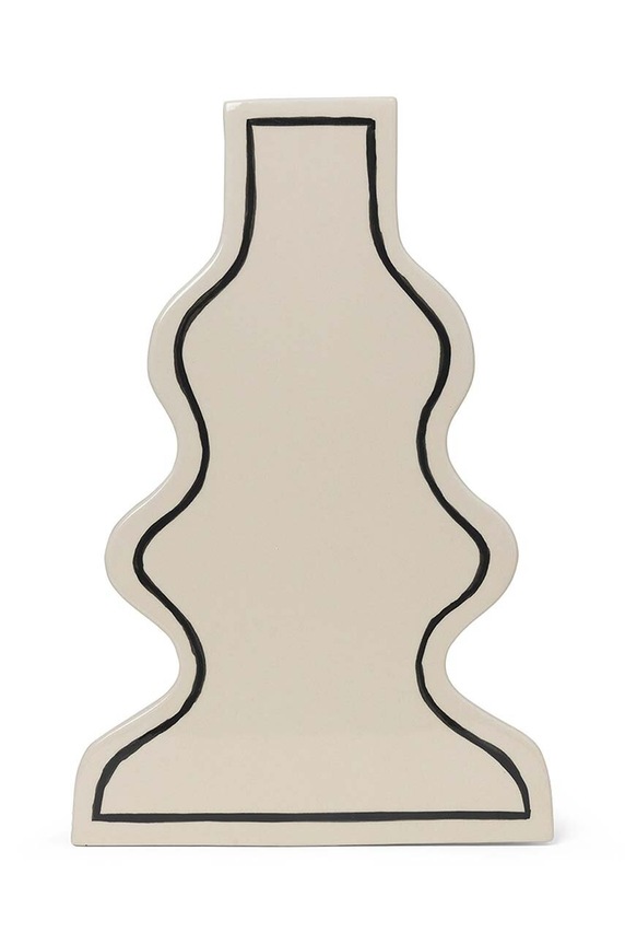 ferm LIVING dekor váza Paste Vase bézs 1104267333