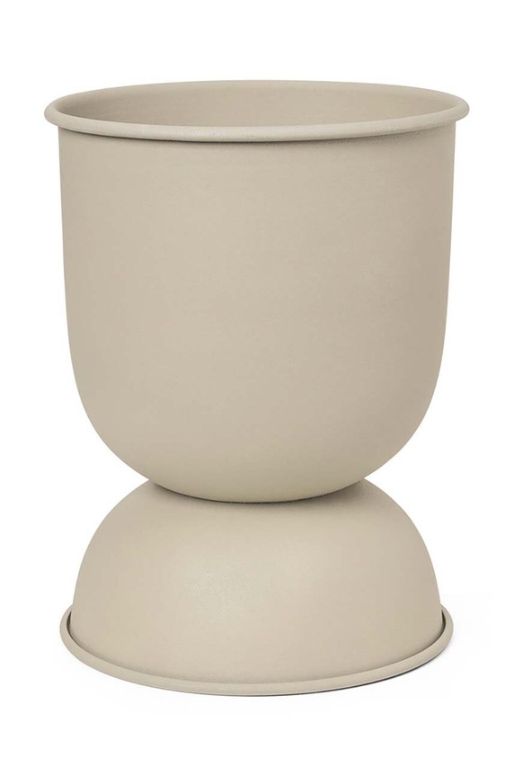 ferm LIVING doniczka Hourglass Pot XS/21 x 30 cm beżowy 1104266677