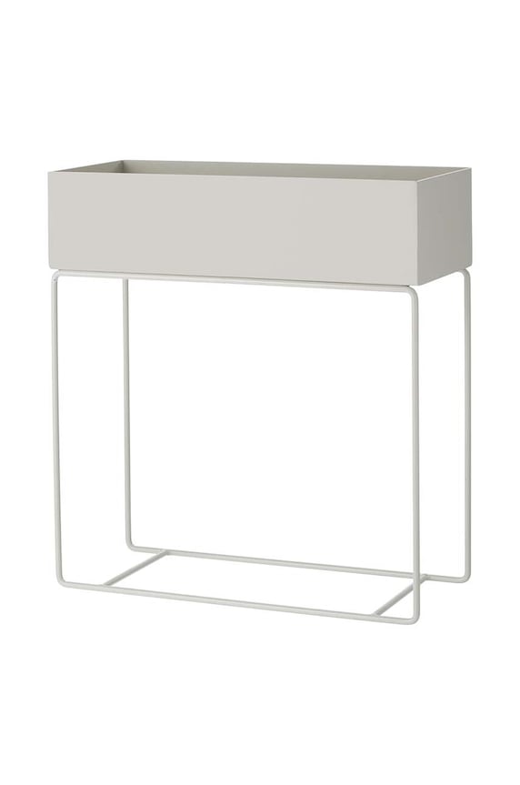 ferm LIVING donica ze stelażem Plant Box 60 x 65 x 25 cm szary 3217