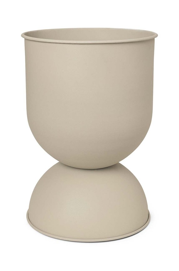 ferm LIVING vaso da fiori Hourglass Pot M beige 1104266679