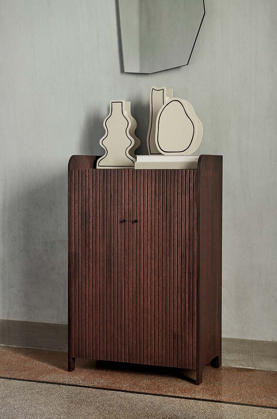Dekorativní váza ferm LIVING Paste Vase béžová 1104267335