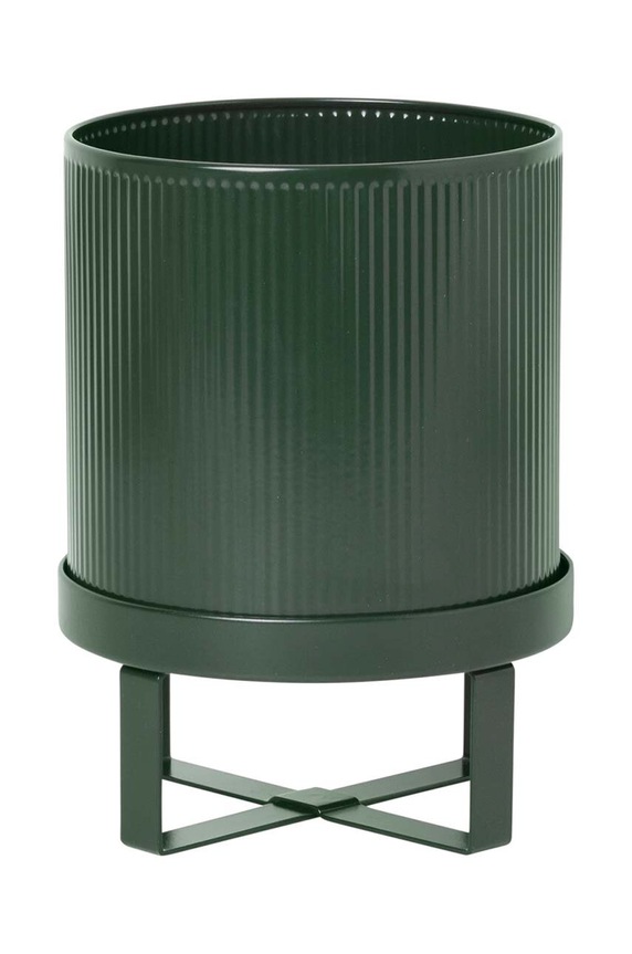 ferm LIVING doniczka ze stelażem Bau Pot S/18 x 24 cm zielony 100203408