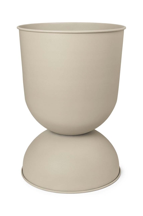 Δοχείο ferm LIVING Hourglass Pot S μπεζ 1104266680